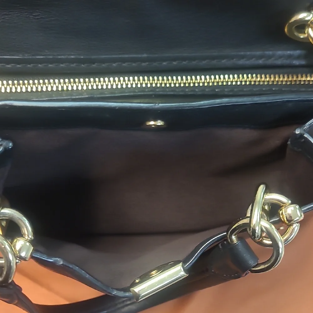 Coach Black Leather Dreamer 30947 - Picture 10 of 14